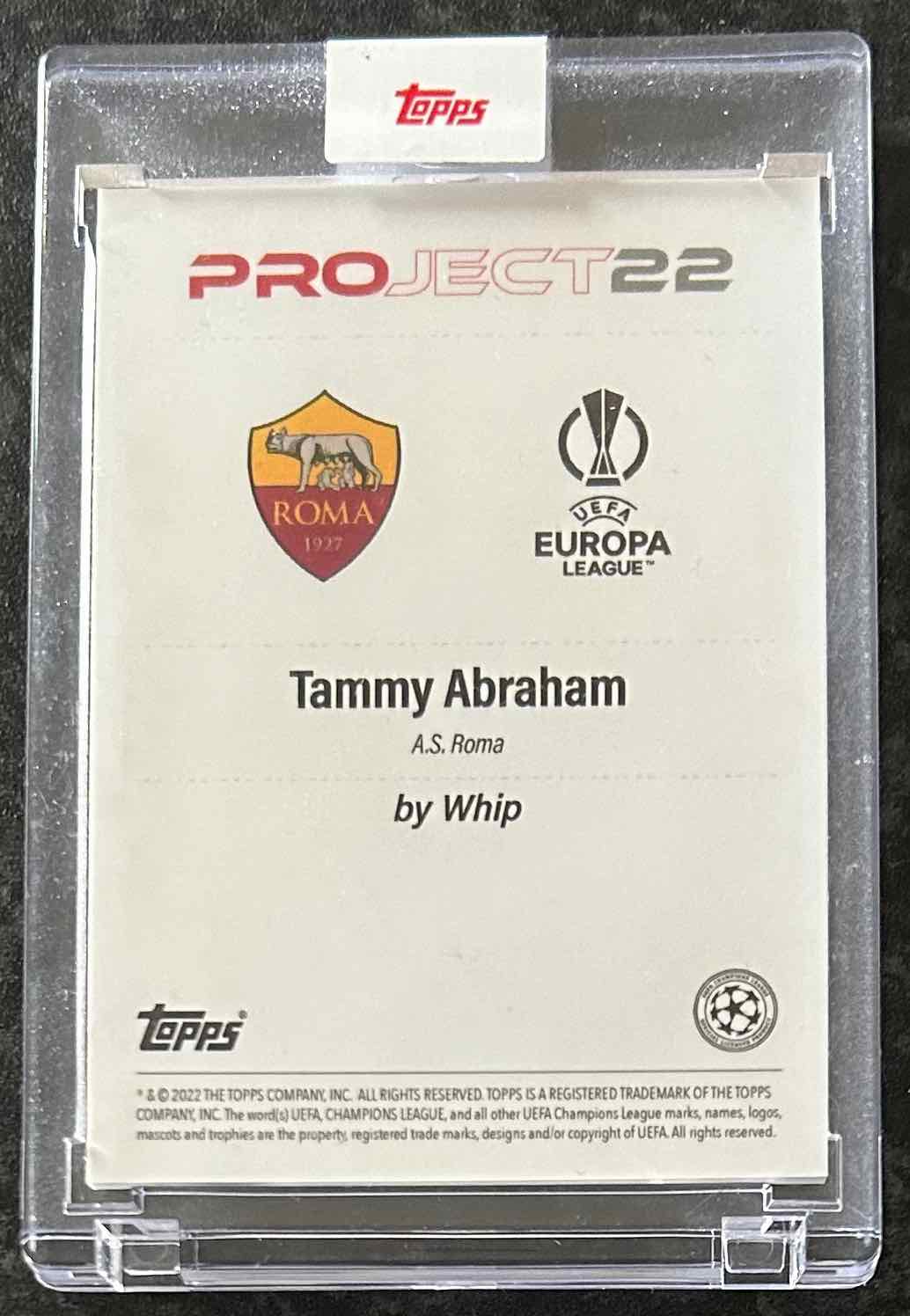 Tammy Abraham (AS Roma) x Whip Topps Project 22