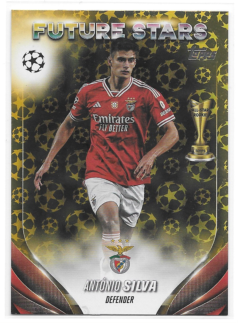 Antonio Silva (Benfica) Starball Foil Future Stars Topps UCC Flagship 23-24