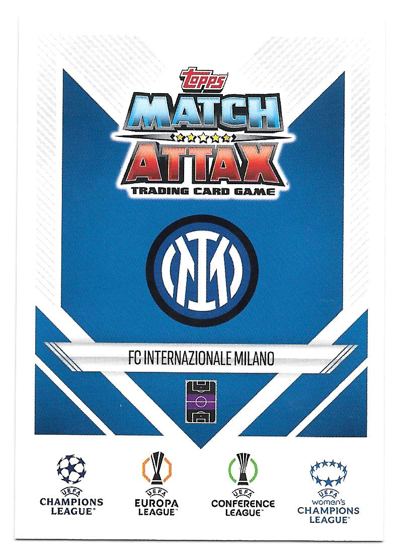 Nicolo Barella (Internazionale Milano) X Factor Limited Edition Topps Match Attax Extra 24-25