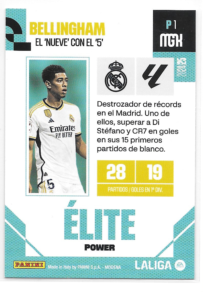 Jude Bellingham (Real Madrid) Elite Power Panini MegaCracks La Liga 24-25