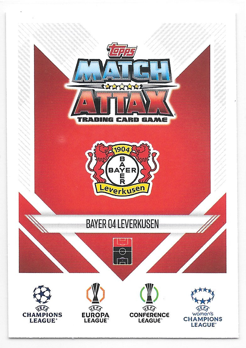 Victor Boniface (Bayer Leverkusen) X Factor Limited Edition Topps Match Attax Extra 24-25