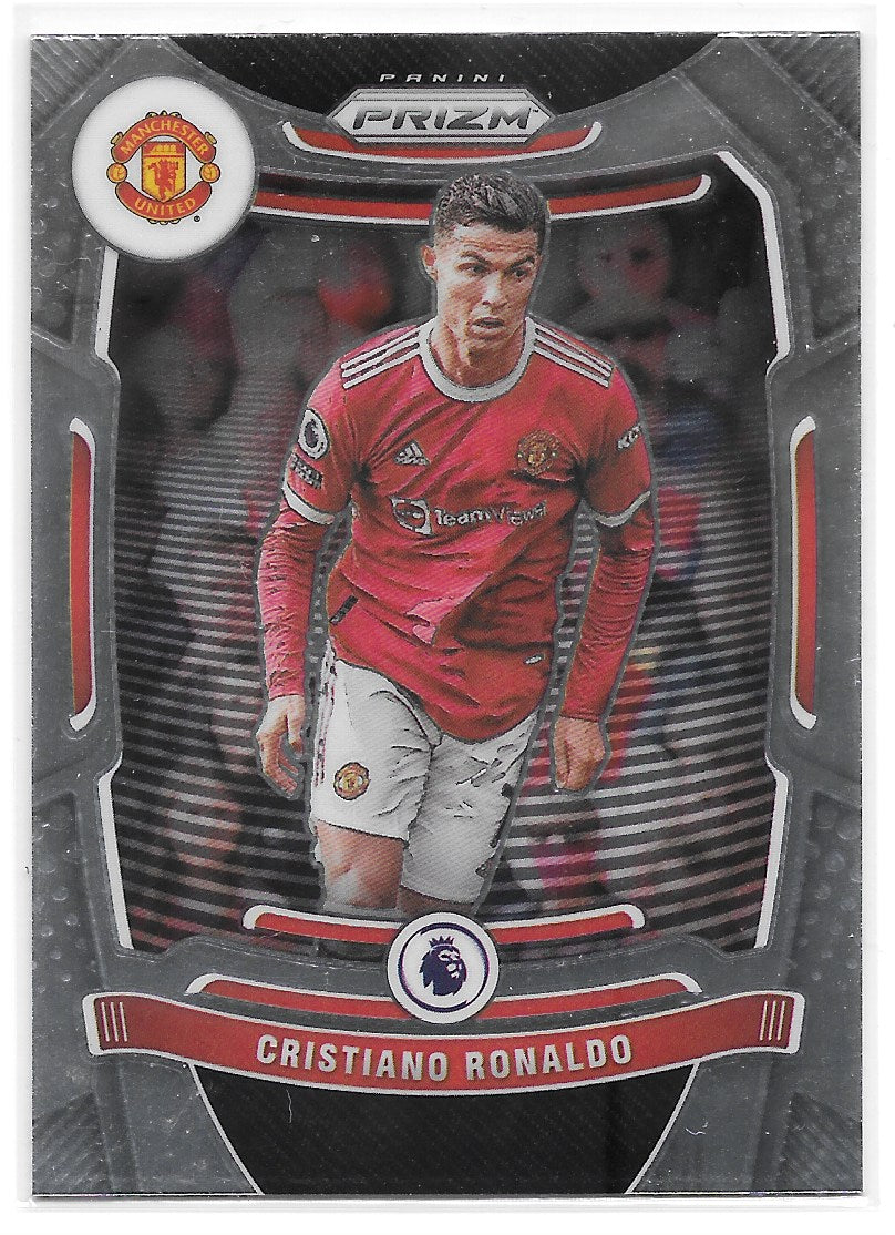 Cristiano Ronaldo (Manchester United) Base Panini Prizm Premier League 21-22