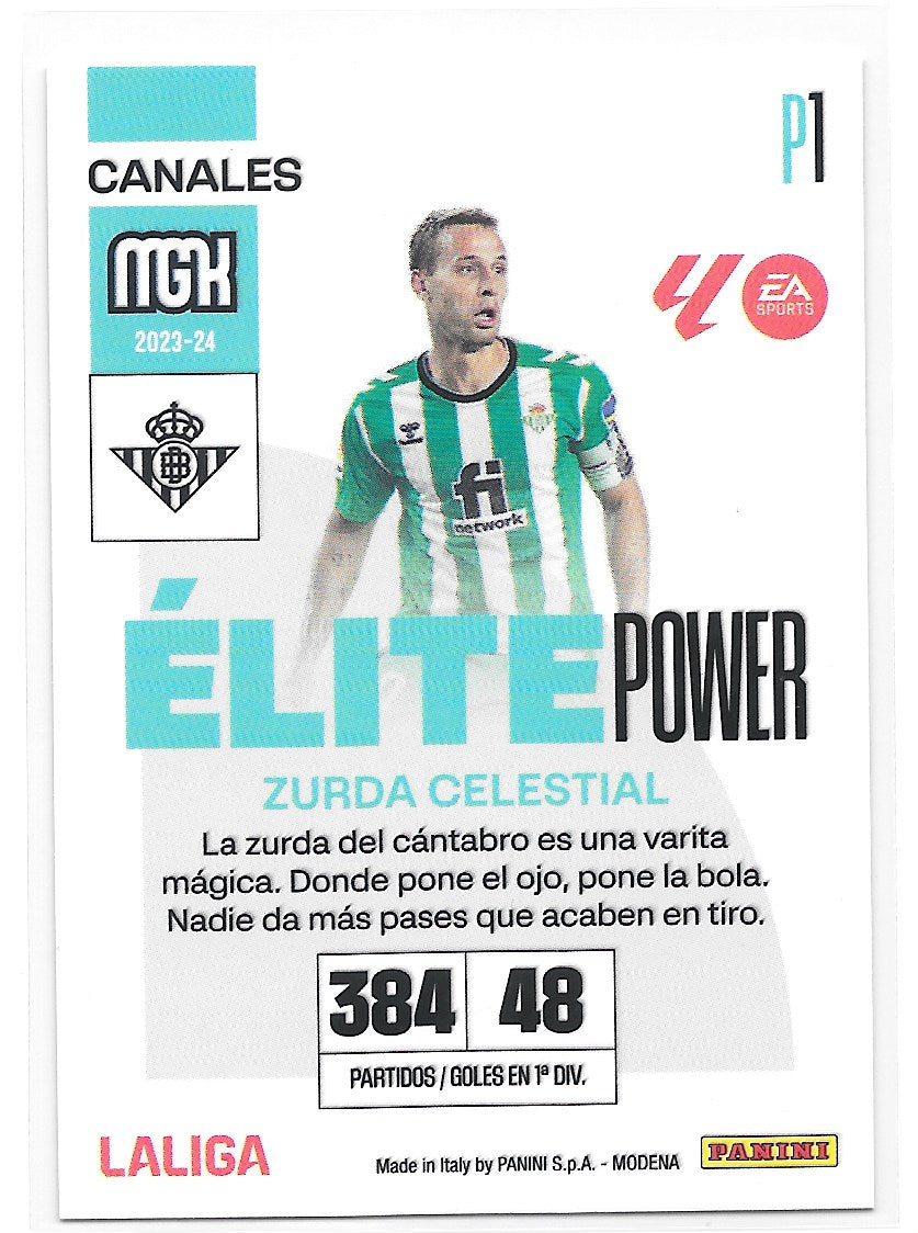 Sergio Canales (Real Betis) Elite Power Panini MegaCracks La Liga 23-24