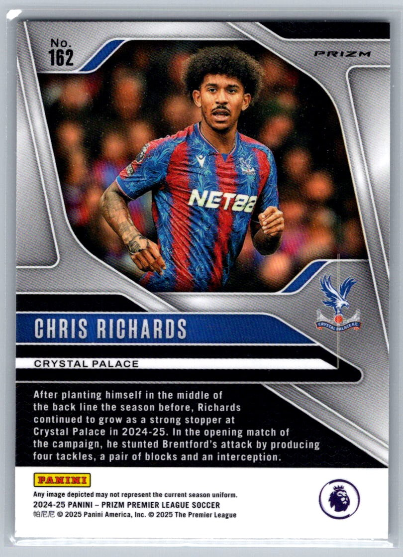 Chris Richards (Crystal Palace) Mojo Panini Prizm Premier League 24-25
