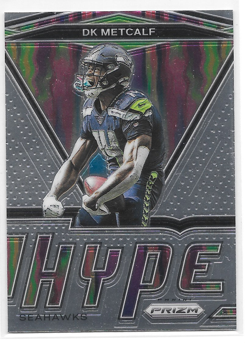 DK Metcalf (Seattle Seahawks) Hype Panini Prizm Football 2020