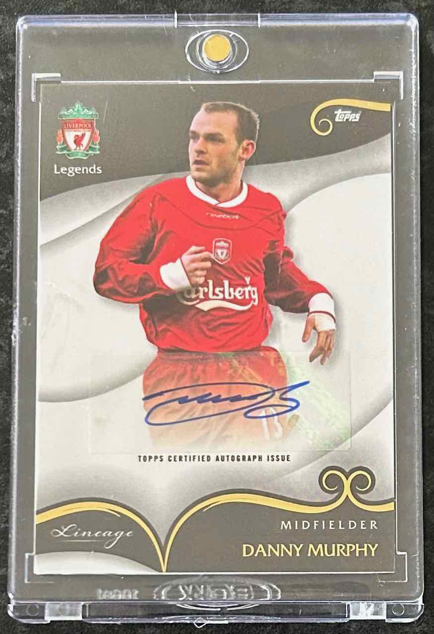 Danny Murphy (Liverpool FC) Legend Autograph Topps Liverpool Lineage 22-23