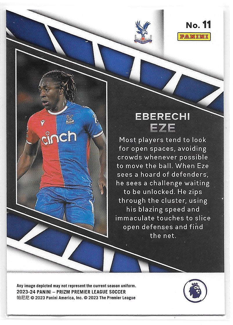 Eberechi Eze (Crystal Palace) Center Stage Panini Prizm Premier League 23-24