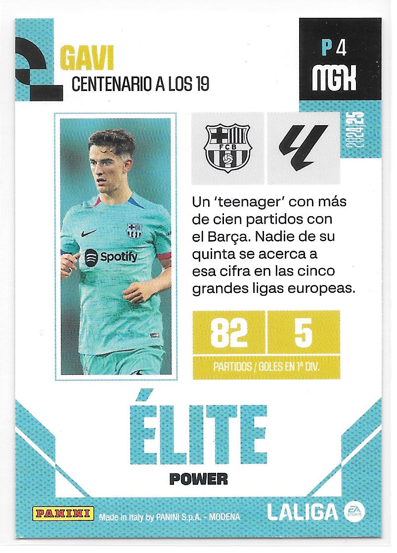 Gavi (FC Barcelona) Elite Power Panini MegaCracks La Liga 24-25