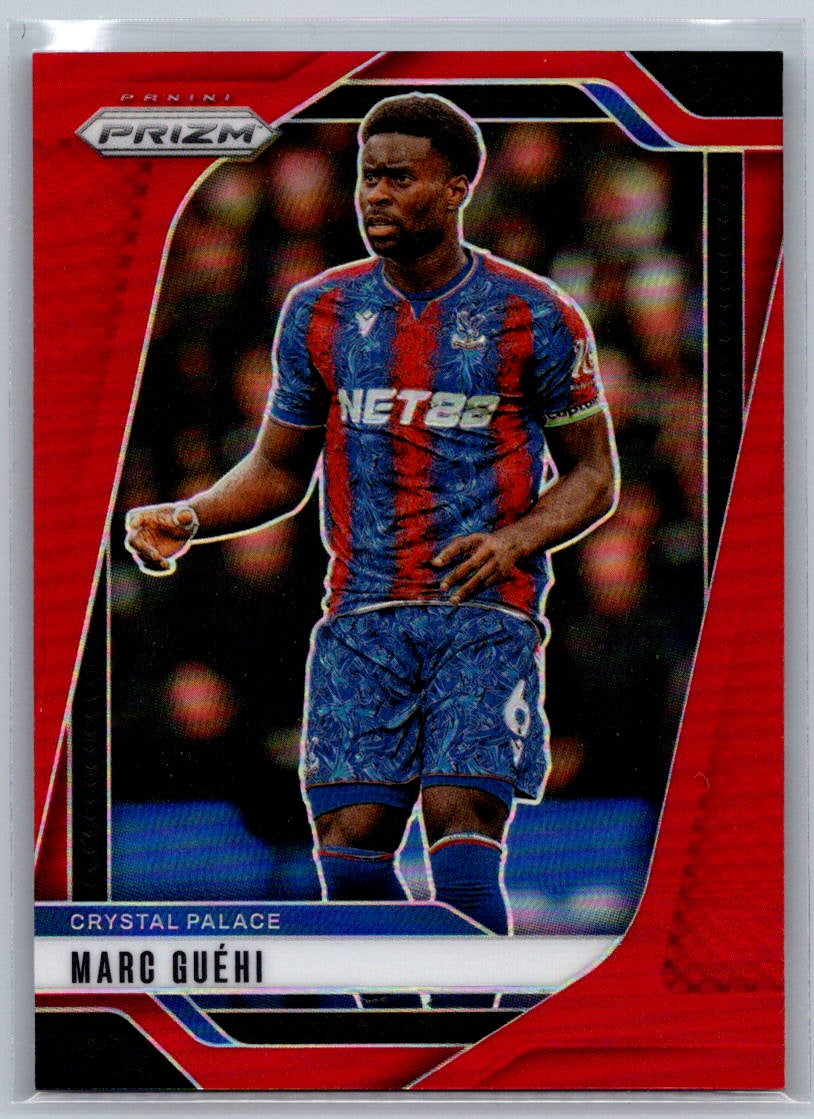 Marc Guehi (Crystal Palace) Red Prizm /199 Panini Prizm Premier League 24-25