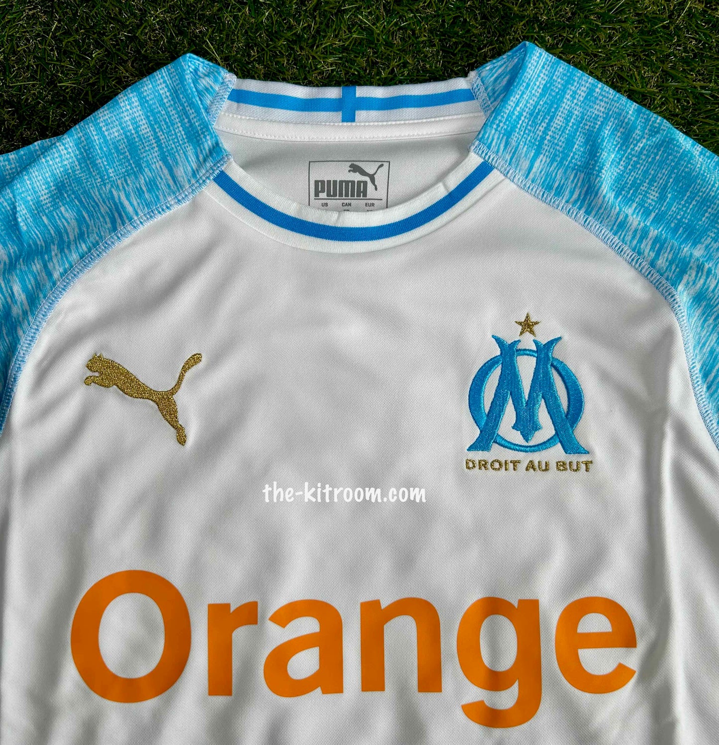 2018-19 Olympique de Marseille Home Football Shirt XS