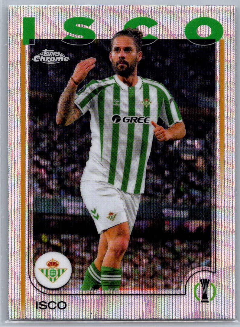 Isco (Real Betis) Wave Refractor Topps Chrome UCC 24-25