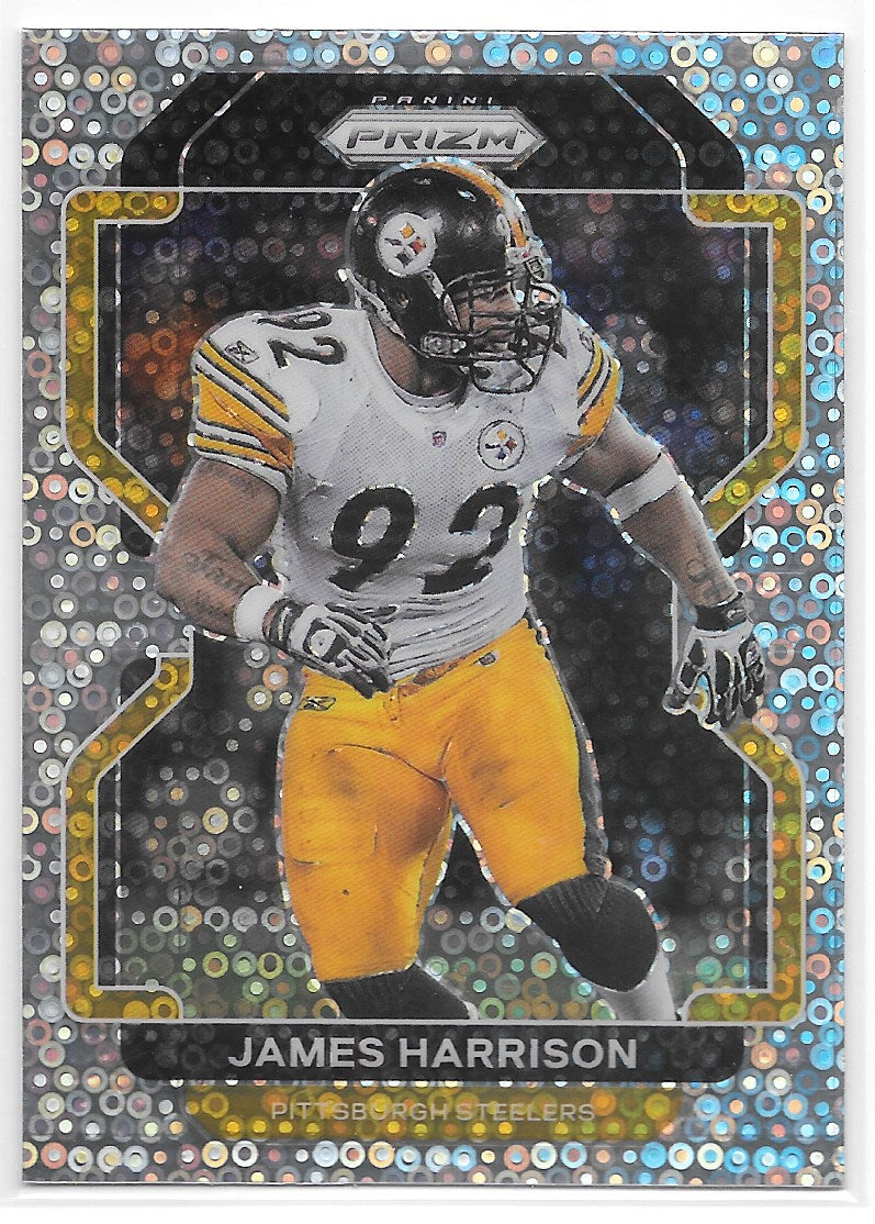 James Harrison (Pittsburgh Steelers) No Huddle Prizm Panini Prizm Football 2021
