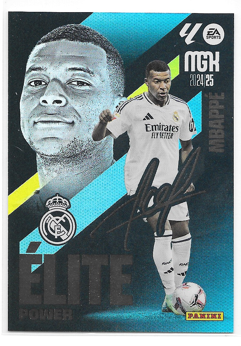 Kylian Mbappe (Real Madrid) Elite Power Panini MegaCracks La Liga 24-25