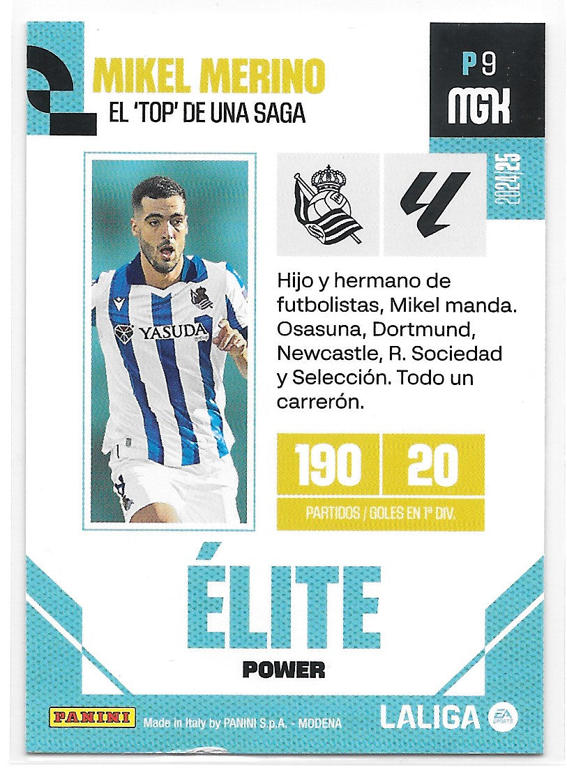 Mikel Merino (Real Sociedad) Elite Power Panini MegaCracks La Liga 24-25