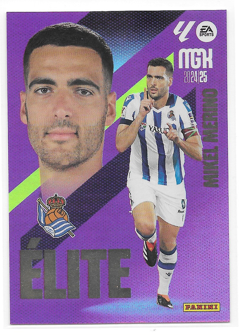 Mikel Merino (Real Sociedad) Elite Panini MegaCracks La Liga 24-25
