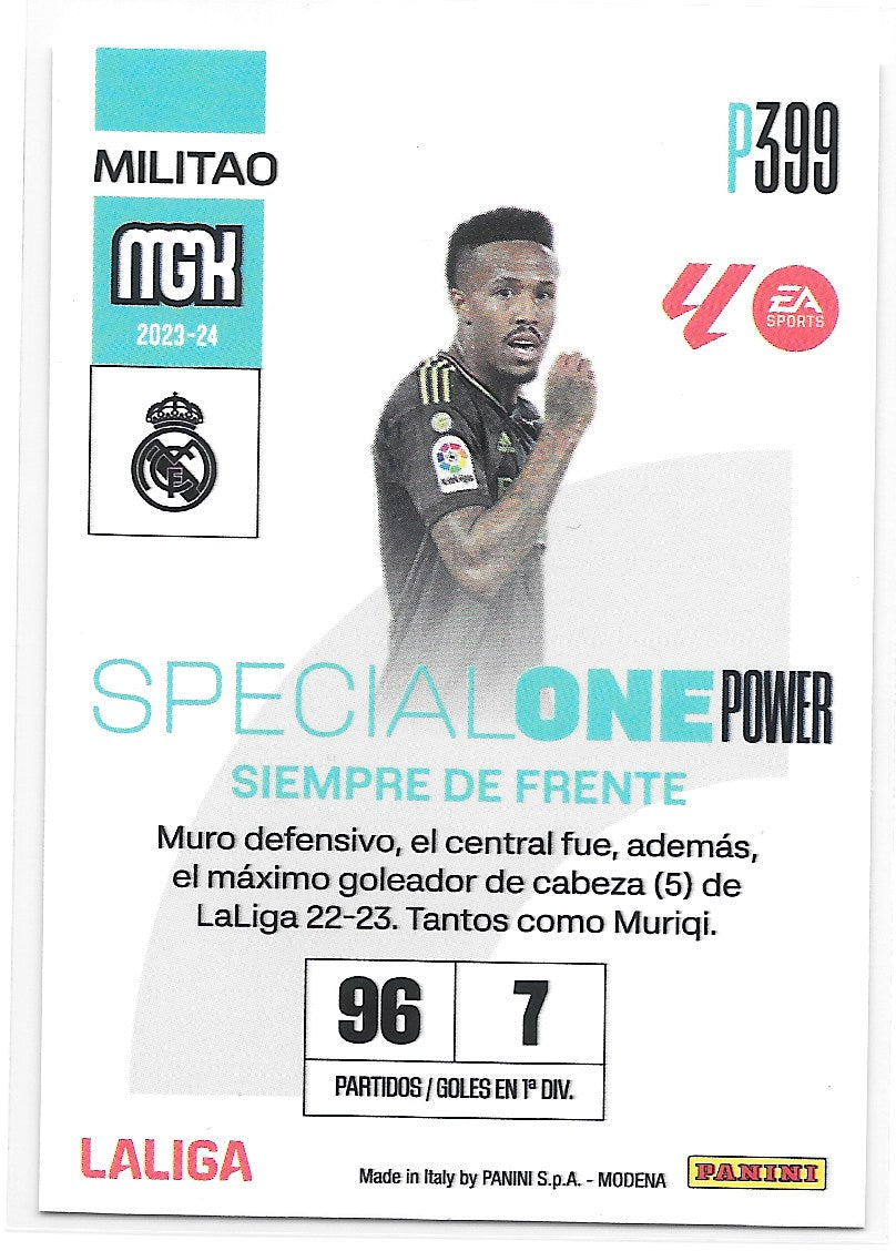 Eder Militao (Real Madrid) Special One Power Panini MegaCracks La Liga 23-24