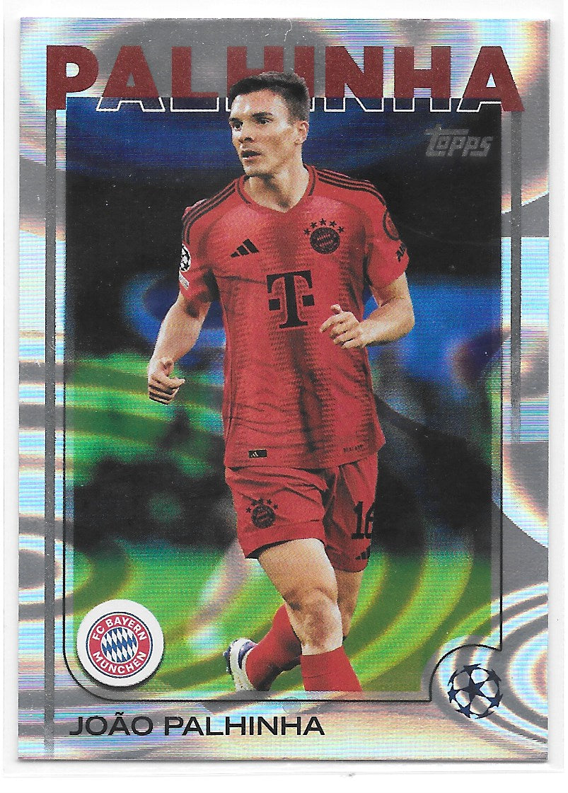 Joao Palhinha (FC Bayern Munchen) Rain Drops Topps UCC Flagship 24-25