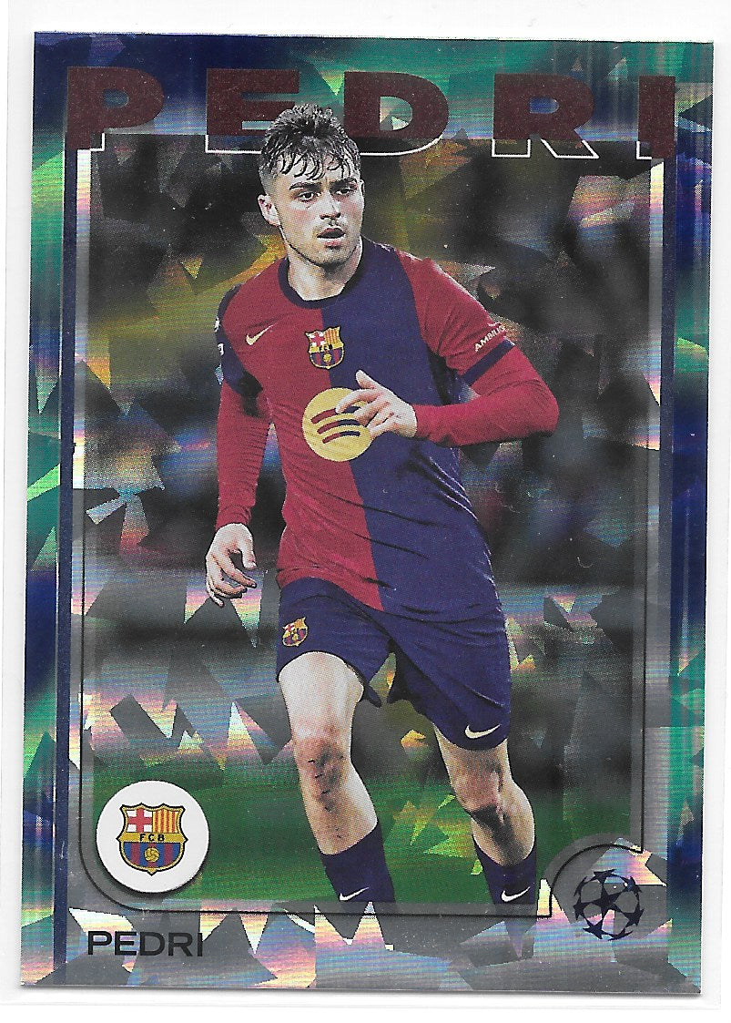 Pedri (FC Barcelona) Northern Lights Topps UCC Flagship 24-25