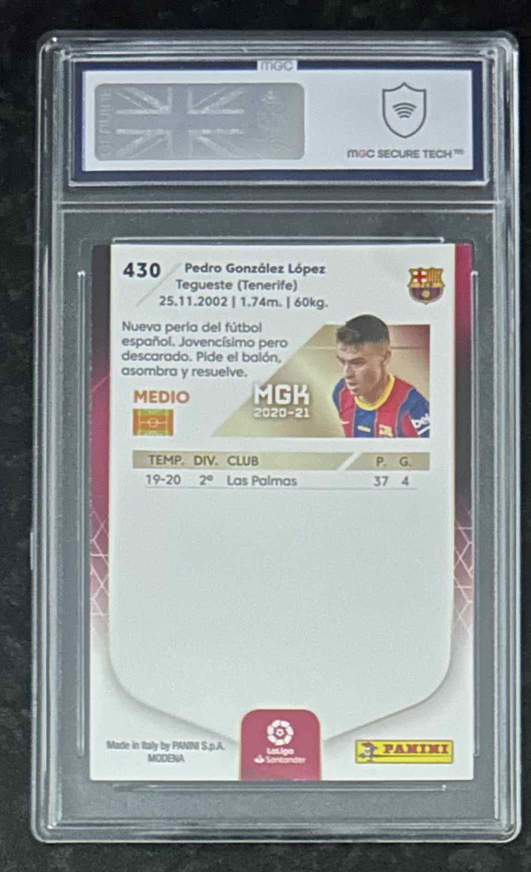 Pedri (FC Barcelona) Rookie Card Panini MegaCracks La Liga 20-21 MGC 8