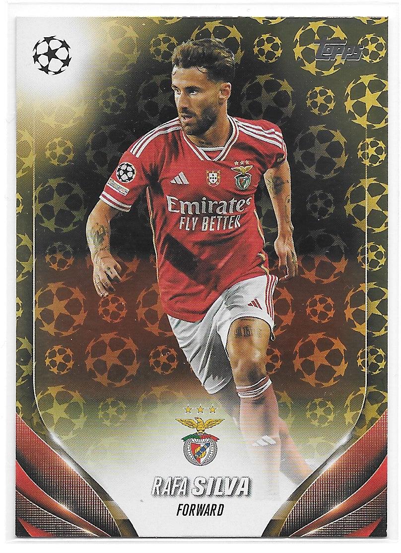Rafa Silva (Benfica) Starball Foil Topps UCC Flagship 23-24