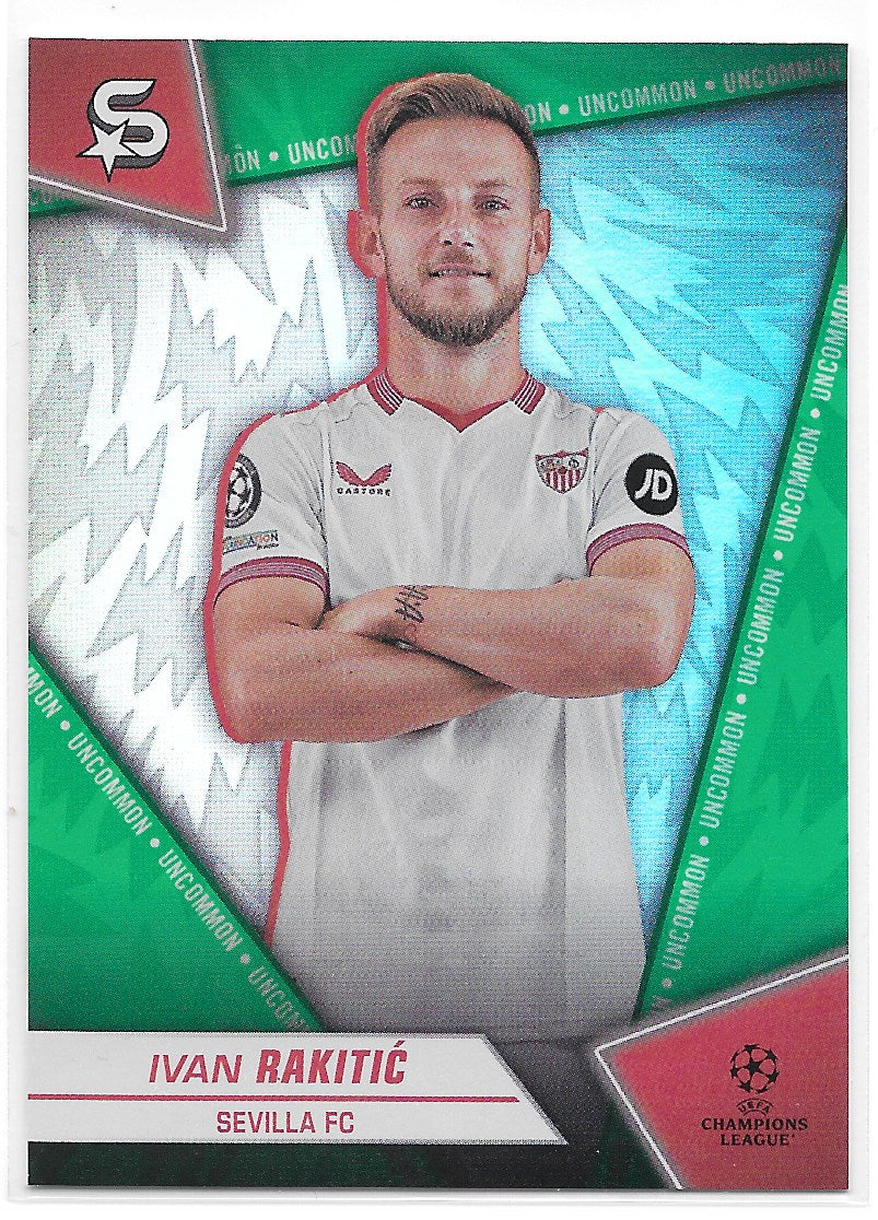 Ivan Rakitic (Sevilla FC) Green Uncommon Topps UCC SuperStars 23-24