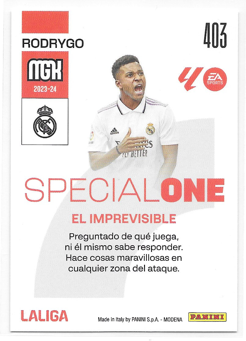 Rodrygo (Real Madrid CF) Special One Panini MegaCracks La Liga 23-24