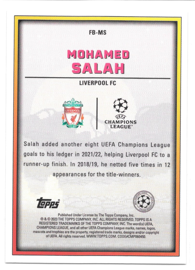 Mohamed Salah (Liverpool FC) Final Boss Topps SuperStars 22/23