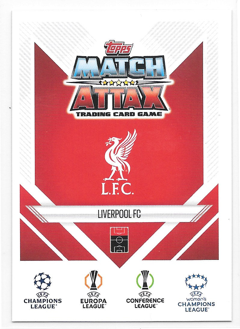 Mohamed Salah (Liverpool FC) Kings of Europe Purple Topps Match Attax Extra 24-25