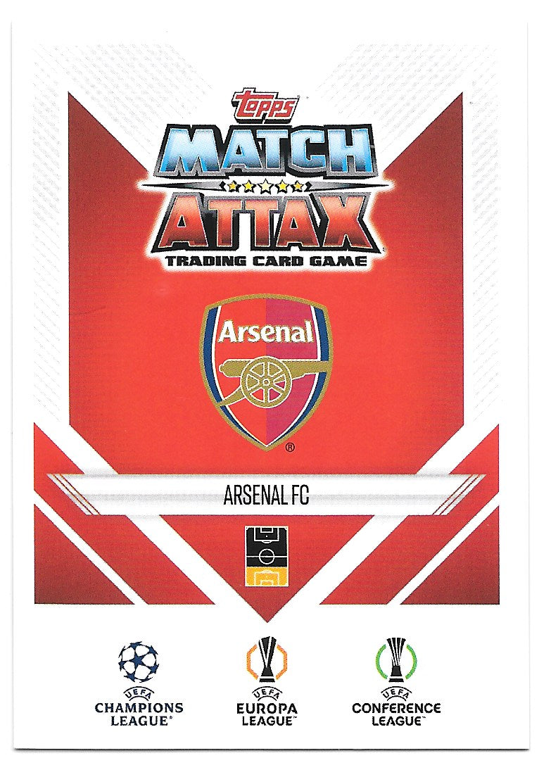 William Saliba (Arsenal) Limited Edition Topps Match Attax 24-25