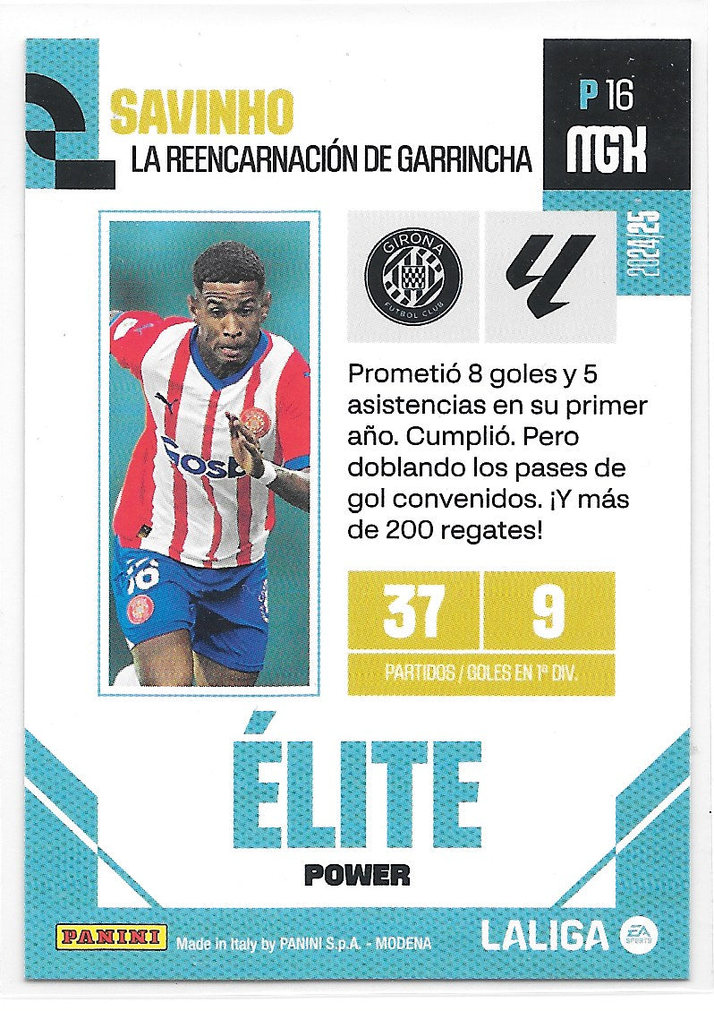 Savinho (Girona) Elite Power Panini MegaCracks La Liga 24-25
