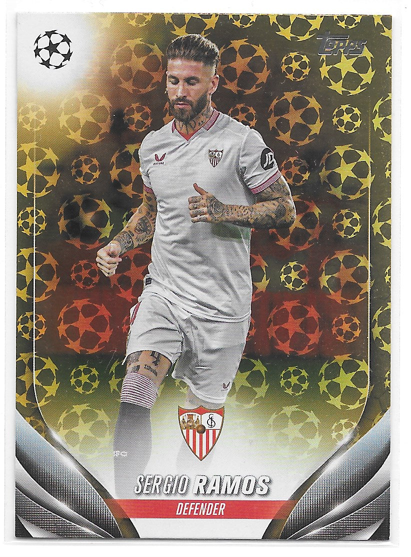 Sergio Ramos (Sevilla) Starball Foil Topps UCC Flagship 23-24