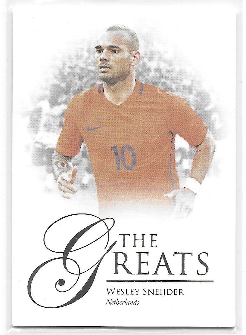 Wesley Sneijder (Netherlands) The Greats Futera Unique World Football 23-24