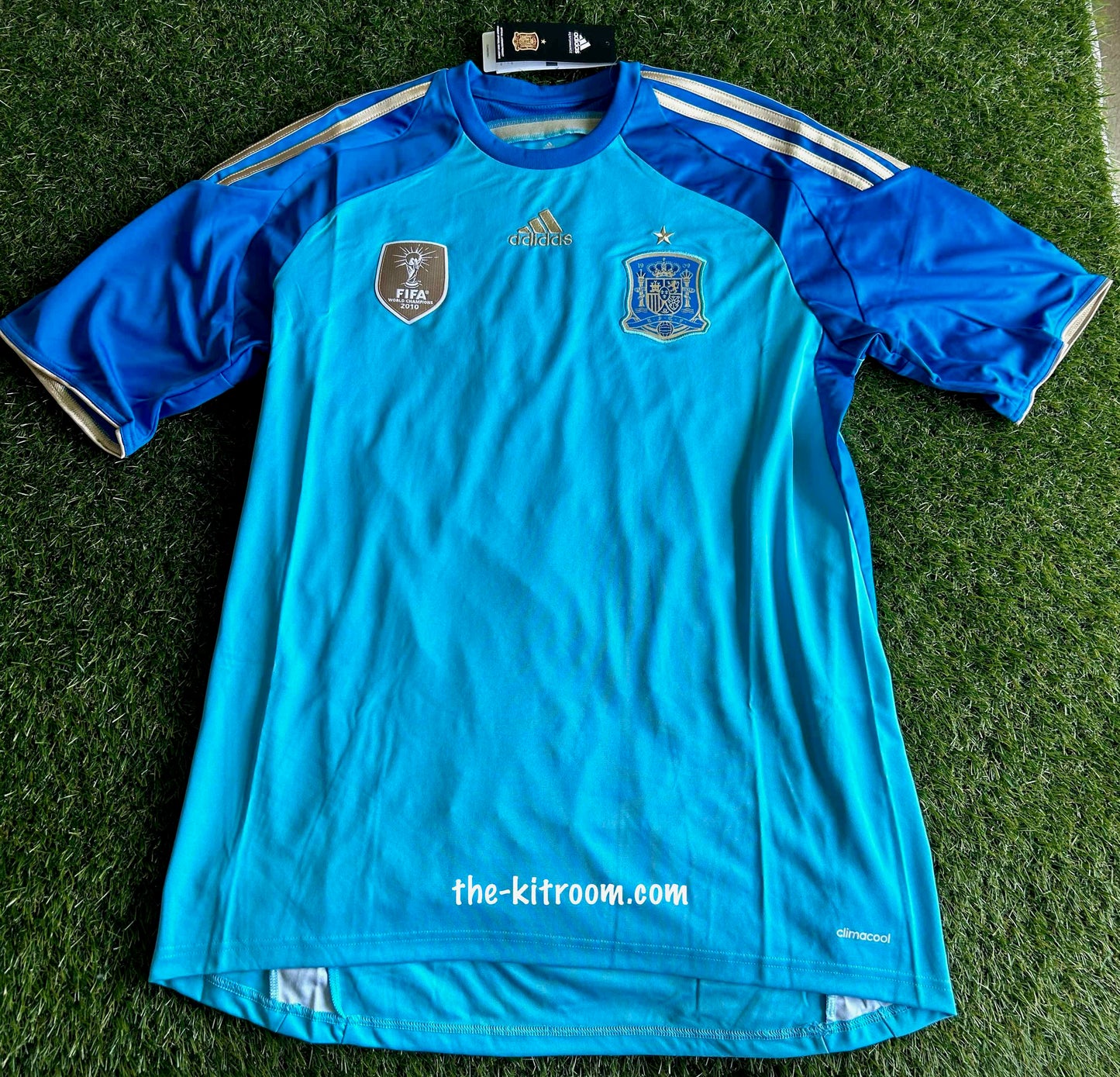 2013-15 Spain Goalkeeper GK Football Shirt