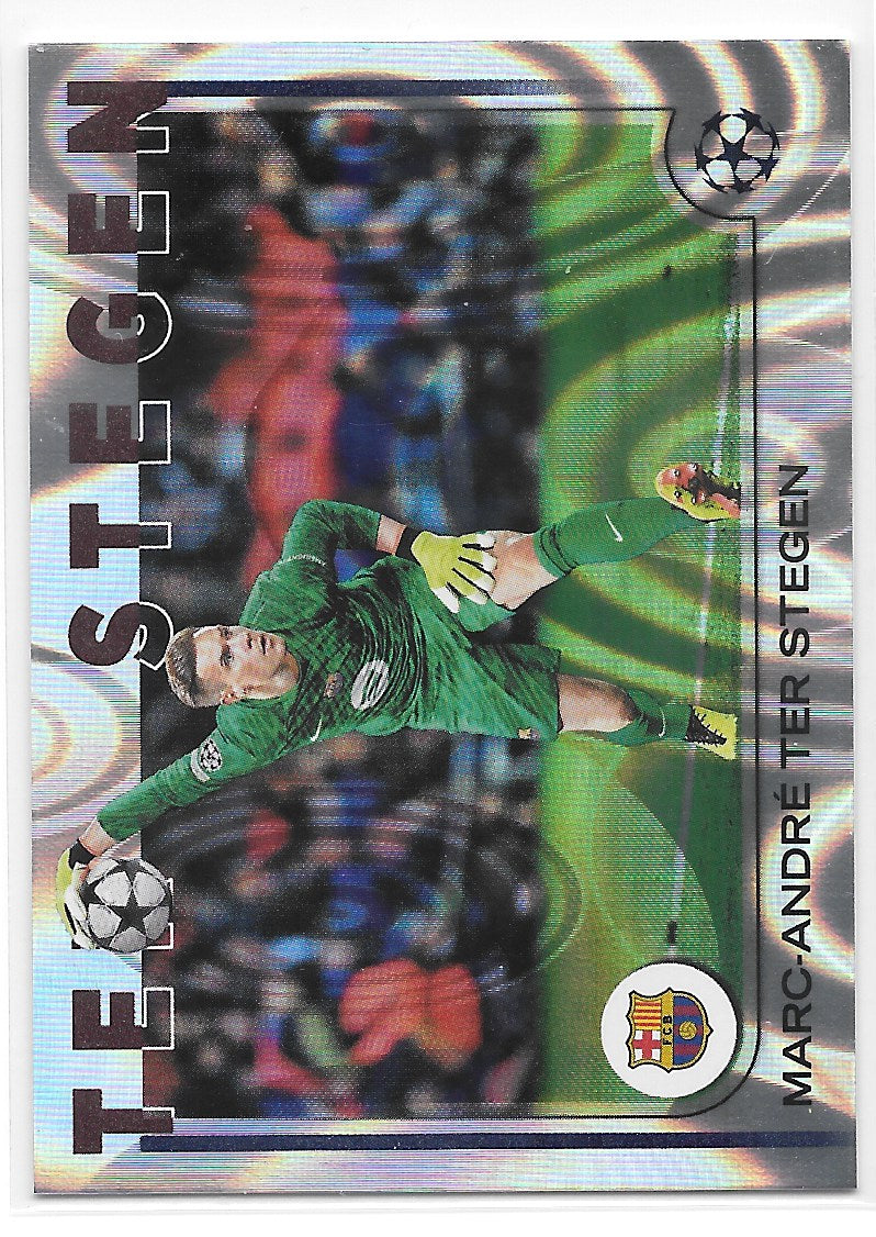 Marc-Andre Ter Stegen (FC Barcelona) Rain Drops Topps UCC Flagship 24-25