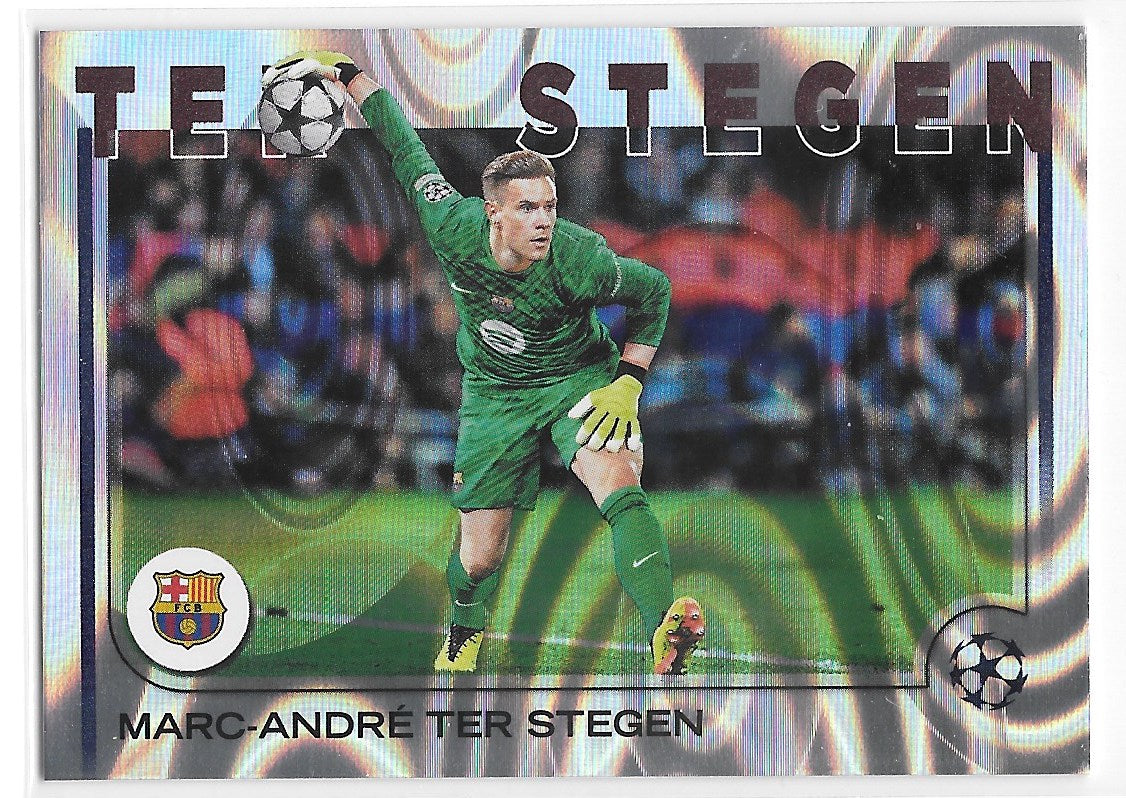 Marc-Andre Ter Stegen (FC Barcelona) Rain Drops Topps UCC Flagship 24-25