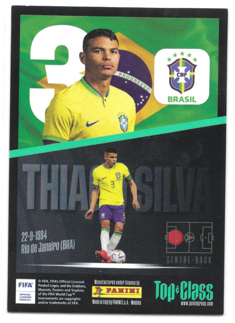 Thiago Silva (Brasil) Holo Giants Panini Top Class 2023
