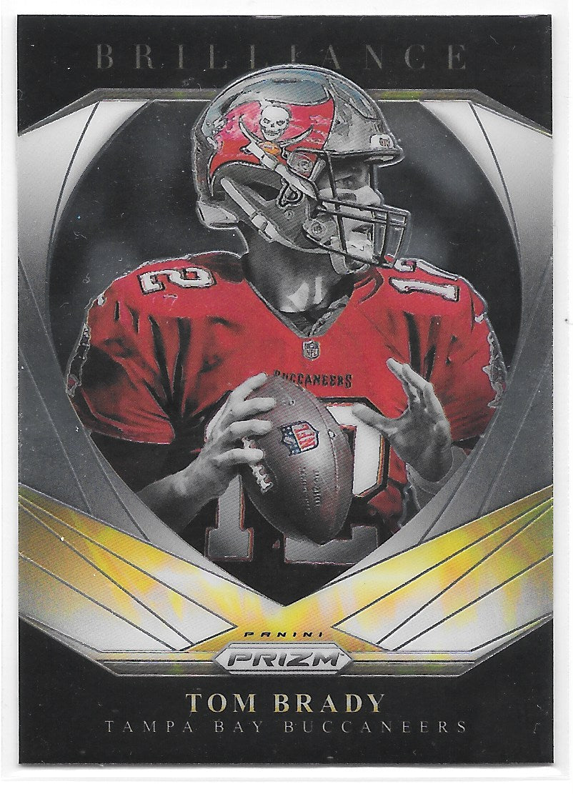 Tom Brady (Tampa Bay Buccaneers) Brilliance Panini Prizm Football 2020
