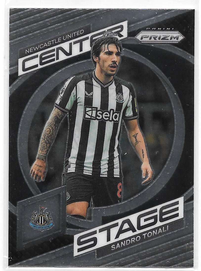 Sandro Tonali (Newcastle United) Center Stage Panini Prizm Premier League 23-24