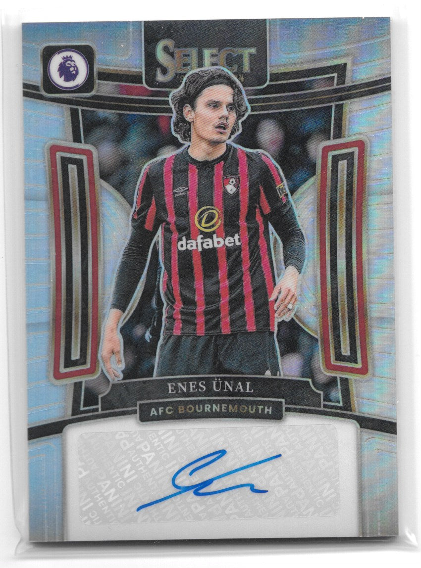 Enes Unal (AFC Bournemouth) Prizm Autograph Panini Select Premier League 23-24