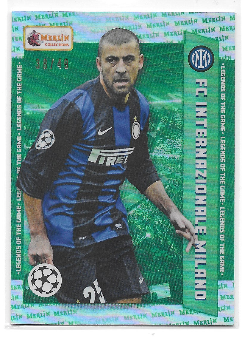Walter Samuel (FC Inter Milan) Legends /49 Topps Merlin Heritage UCC 23-24
