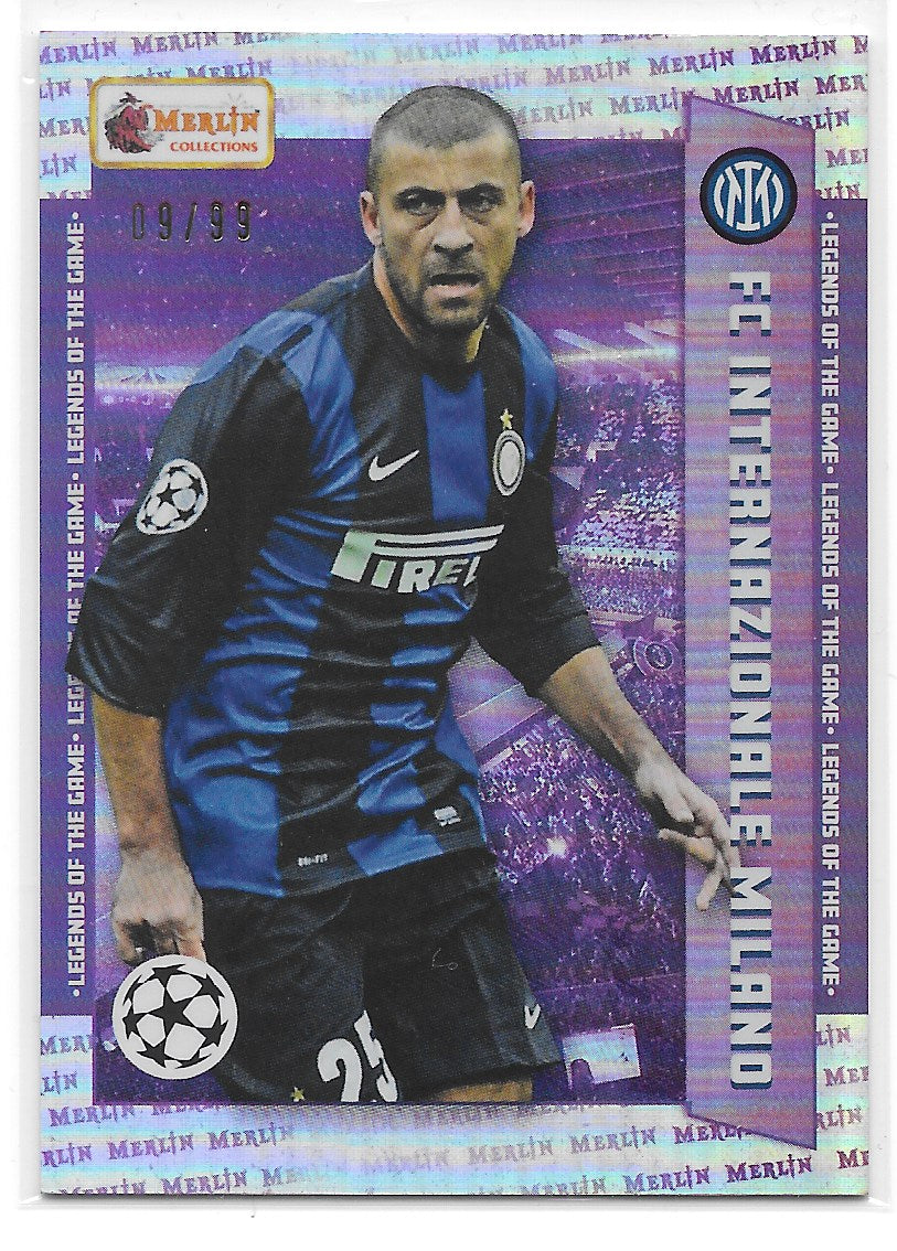 Walter Samuel (FC Inter Milan) Legends /99 Topps Merlin Heritage UCC 23-24