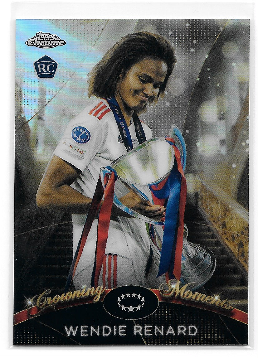 Wendie Renard (Olympique Lyonnais) Crowning Moments Topps Chrome UEFA Women’s Champions League 22-23