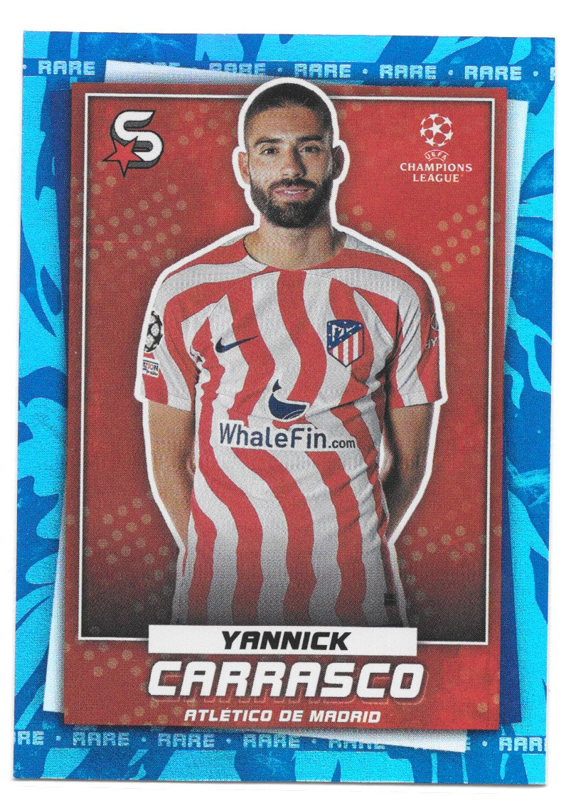 Yannick Carrasco (Atletico de Madrid) Rare Topps SuperStars 22/23