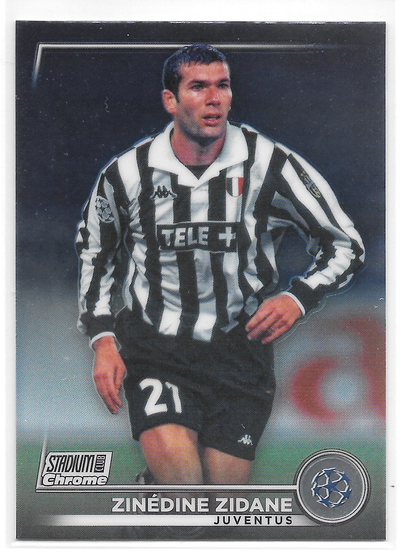 Zinedine Zidane (Juventus) Base Topps Stadium Club Chrome 22-23
