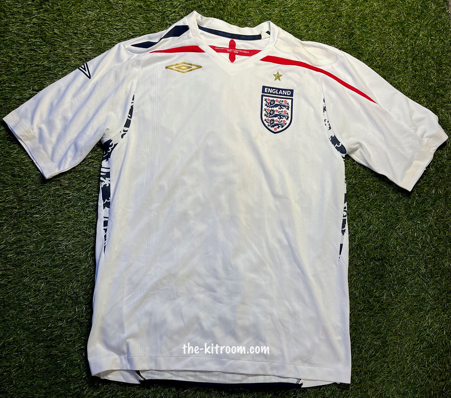 2007-09 England Home Shirt