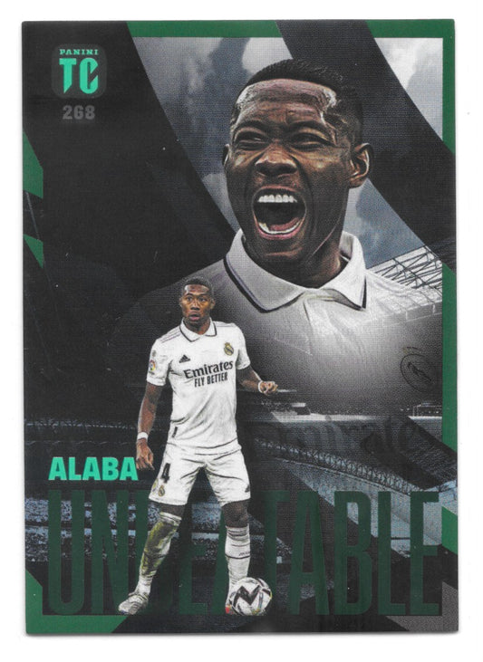 David Alaba (Real Madrid CF) Green Unbeatable Panini Top Class 2023