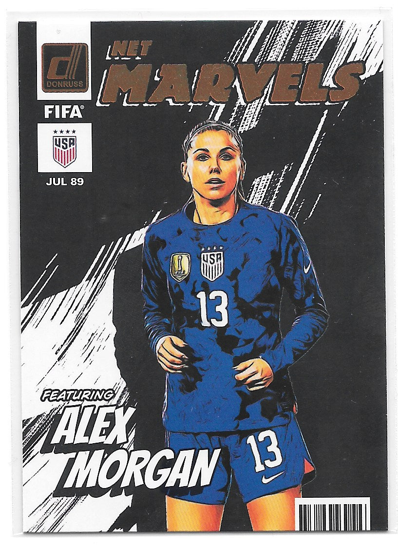 Alex Morgan (USA) Net Marvels Panini Donruss FIFA 22-23