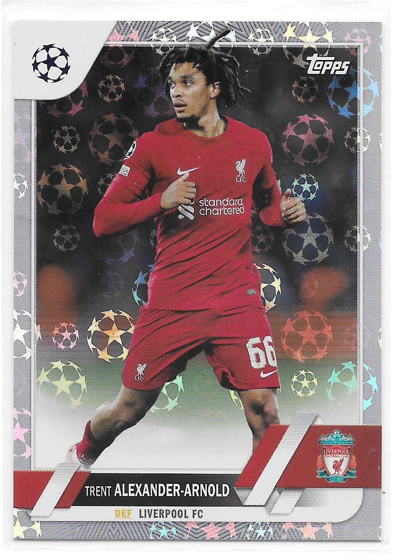 Trent Alexander-Arnold (Liverpool FC) Starball Foil Topps UCC Flagship 22-23