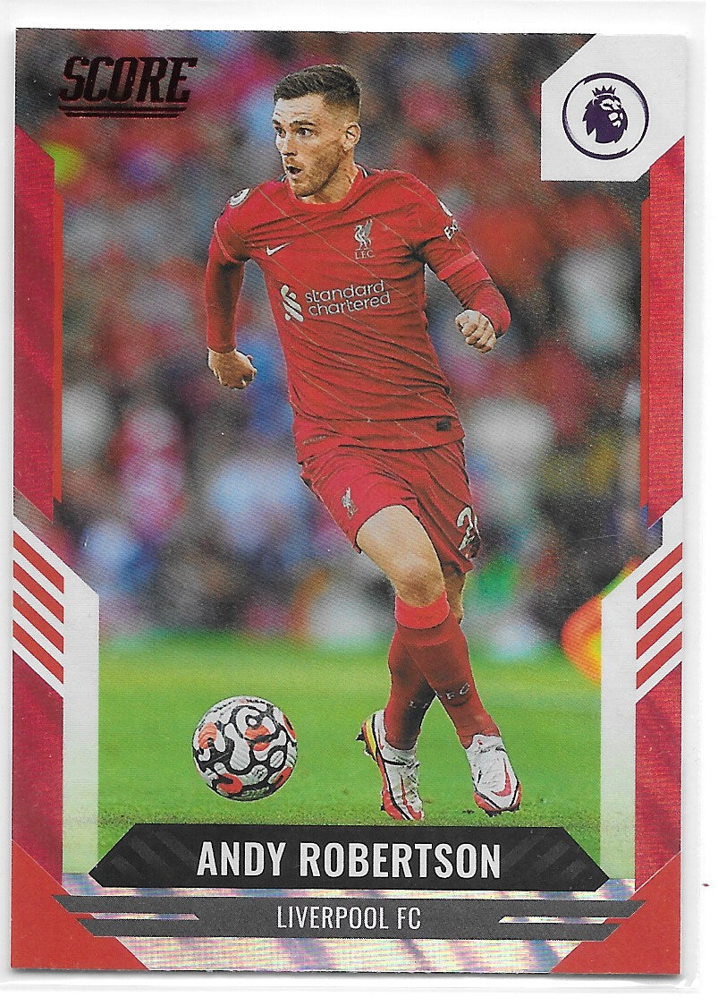 Andy Robertson (Liverpool FC) Red Laser Panini Score Premier League 21-22