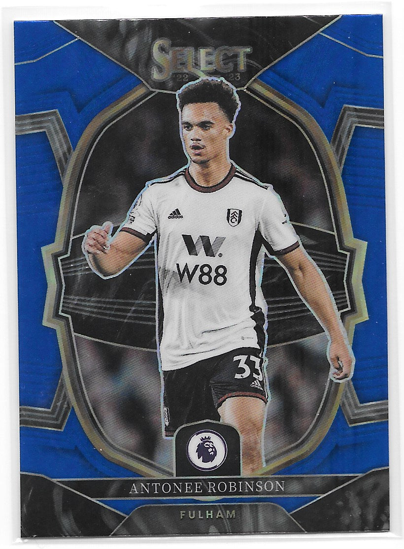 Antonee Robinson (Fulham FC) Terrace Blue Panini Select Premier League 22-23